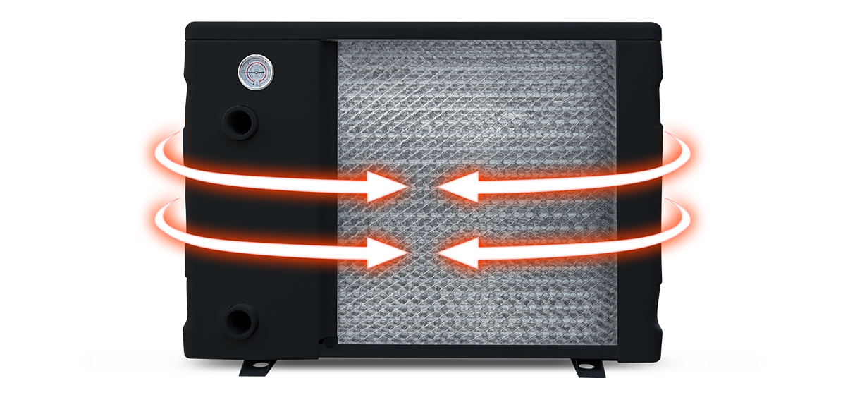 Side Descharge Pool Heat Pump 60Hz