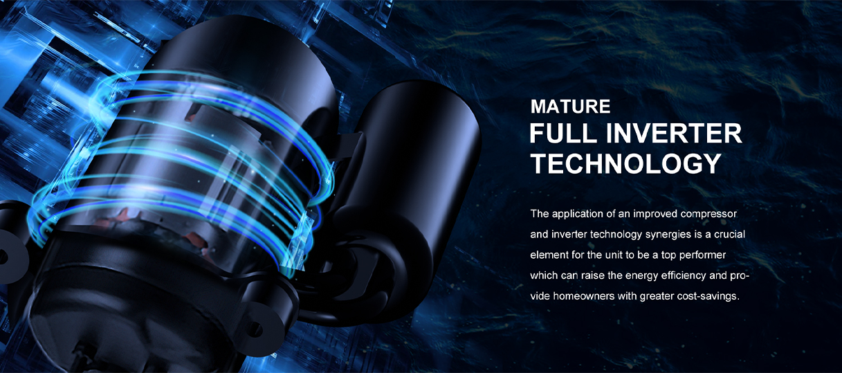 Monoblock EVI Air Source Heat Pump for Underfloor Heating