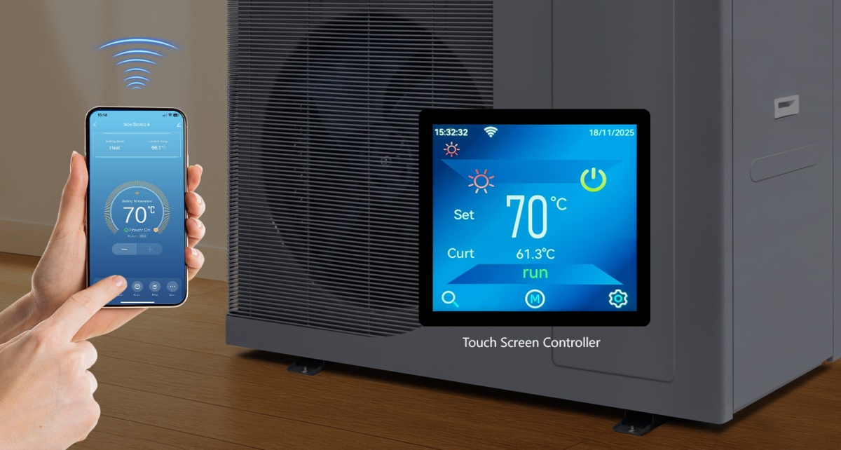 R290 3-16kw DC Inverter Air Source Heat Pumps