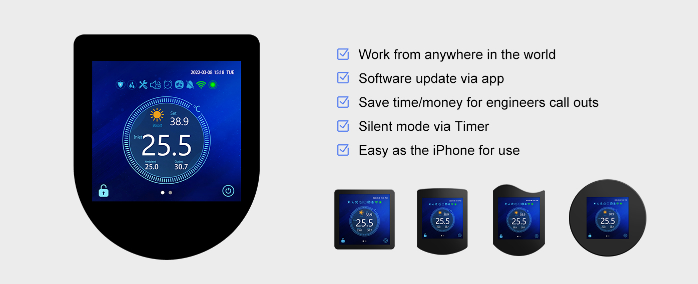 DC Inverter Pool Heat Pump