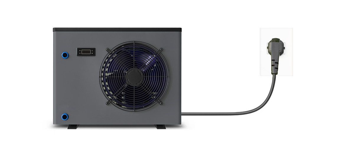 8 Colors for Options Swim Spa Heat Pump for Above Ground Swimming Pool