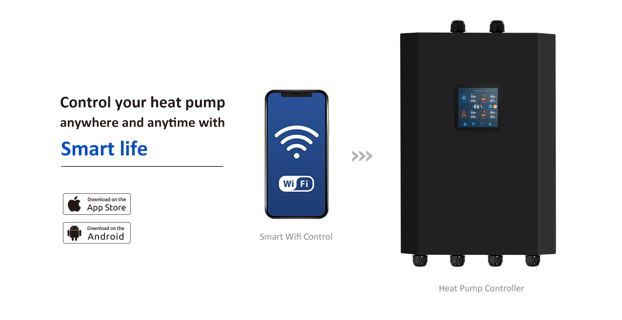 Monoblock EVI Air to Water Heat Pump for Radiators