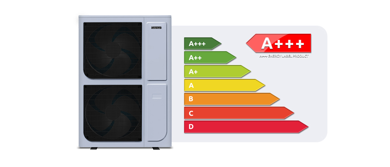 Monoblock EVI Air to Water Heat Pump for Radiators