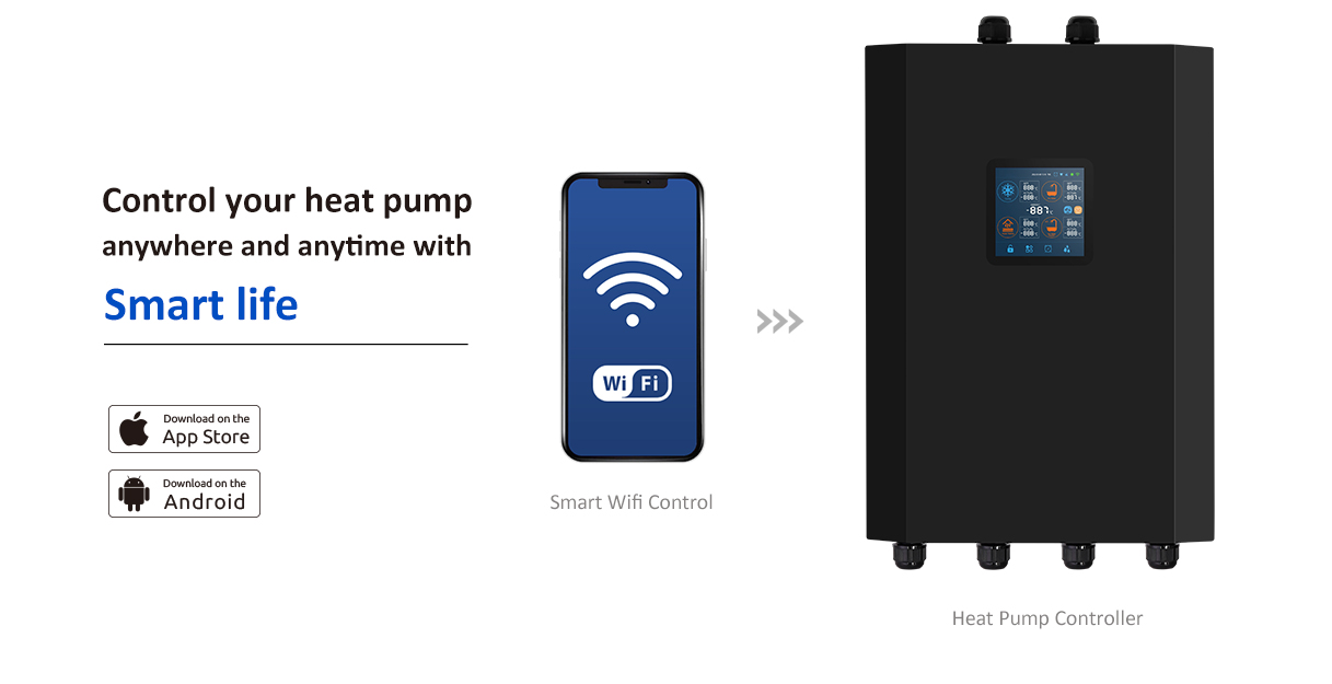 Monoblock Inverter Driven Heat Pump for Heating and Cooling