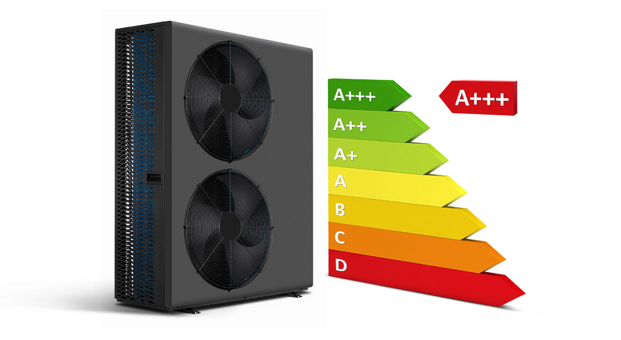 Monoblock EVI Air Source Heat Pump for Underfloor Heating