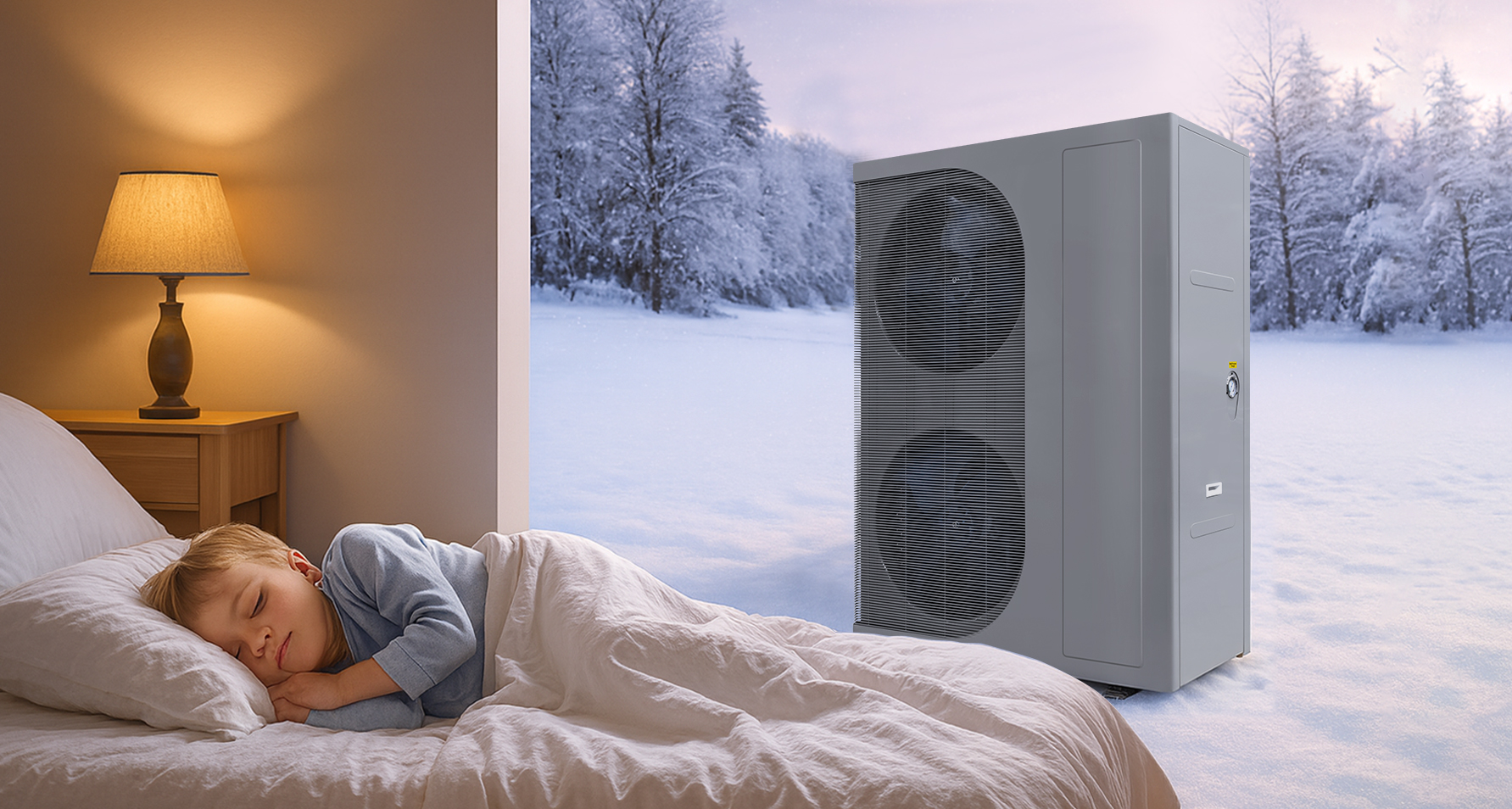 R290 8-25kw DC Inverter Air Source Heat Pumps