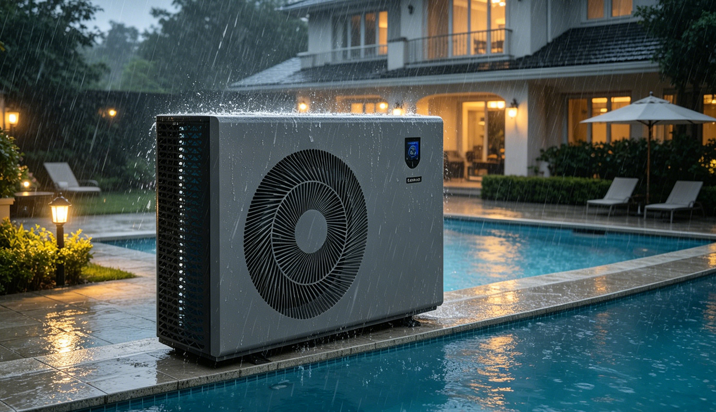 Side Discharge Pool Heat Pump Ray Type