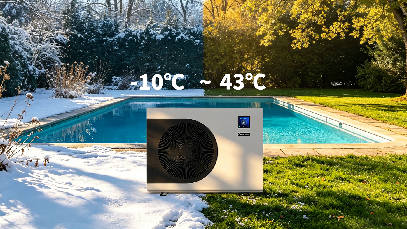 High COP R290 Inverter Swimming Pool Heat Pump