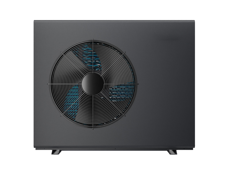 Monoblock Inverter Air Source Heat Pump with Radiators