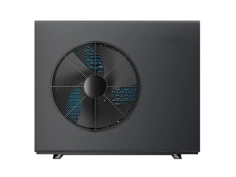 Monoblock Inverter Air Source Heat Pump with Radiators