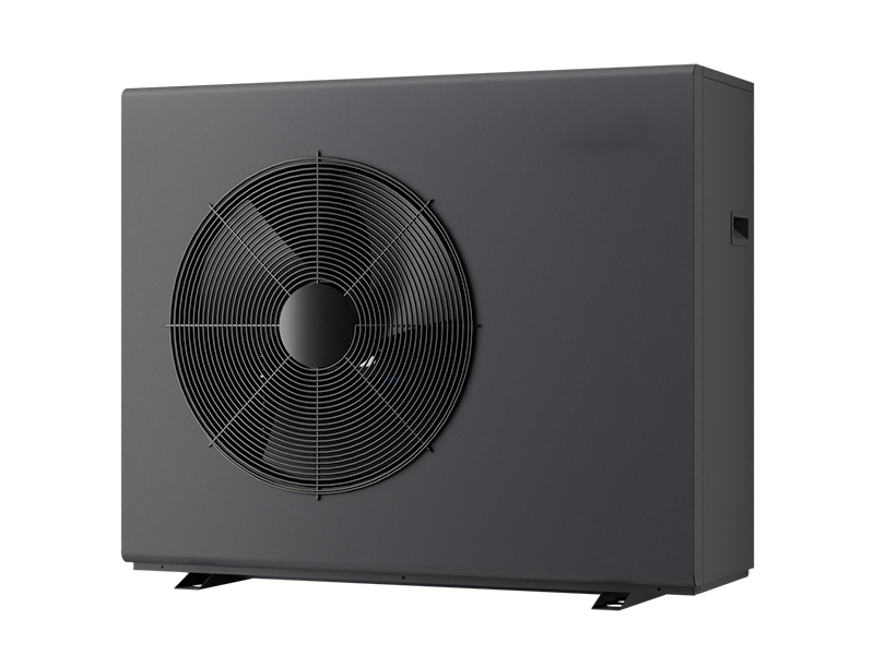 Monoblock Inverter Air Source Heat Pump with Radiators