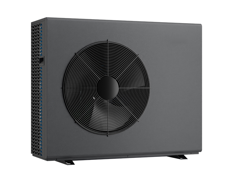 Monoblock Inverter Air Source Heat Pump with Radiators