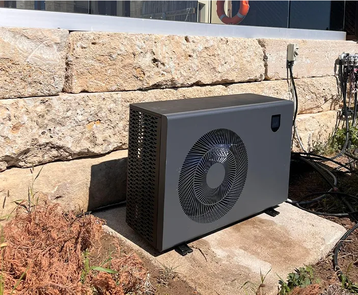 Swimming pool heating case